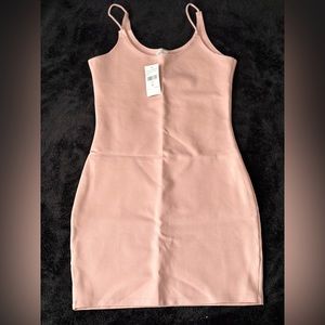 NWT Pink Shape Mini Dress